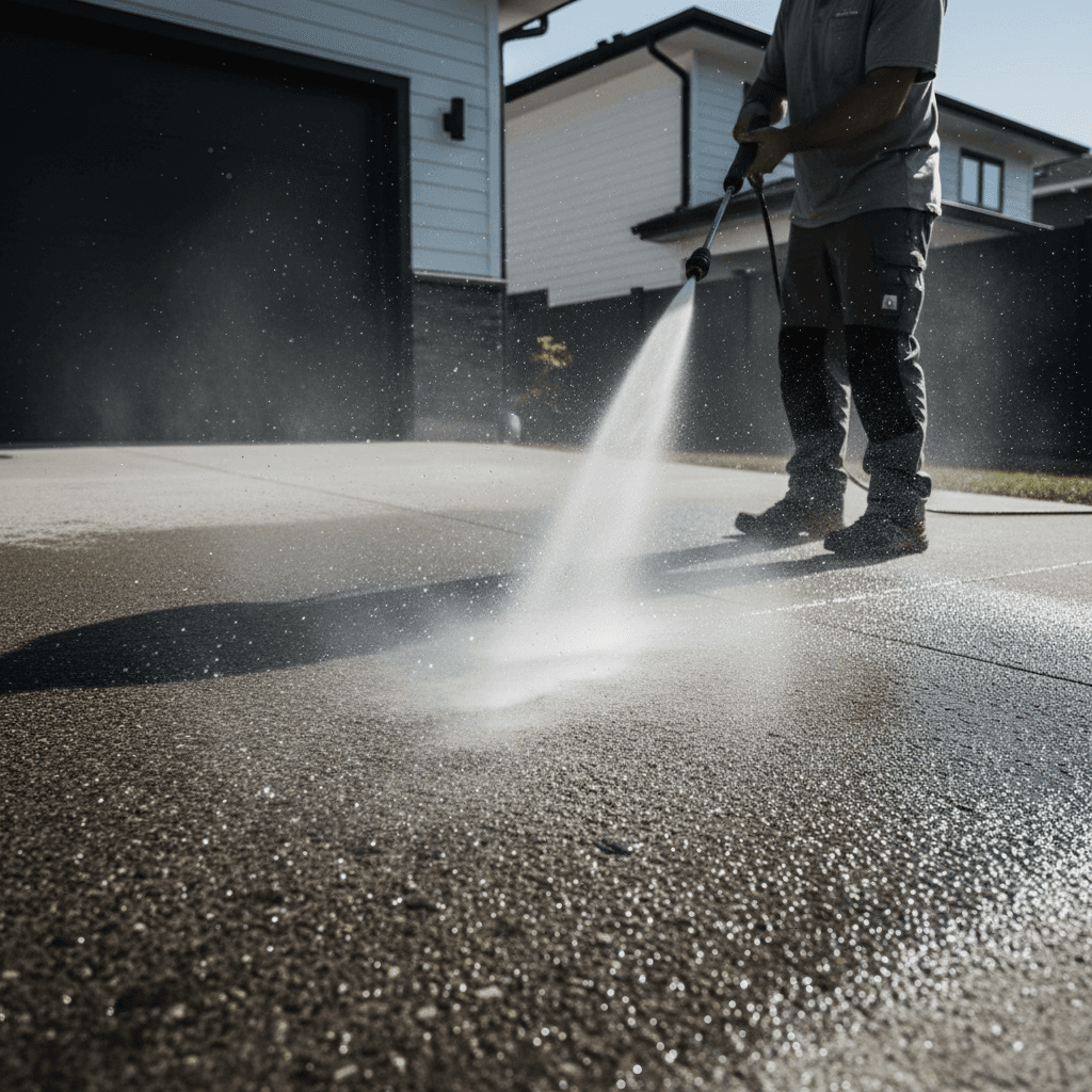 Pressure washing and exterior cleaning